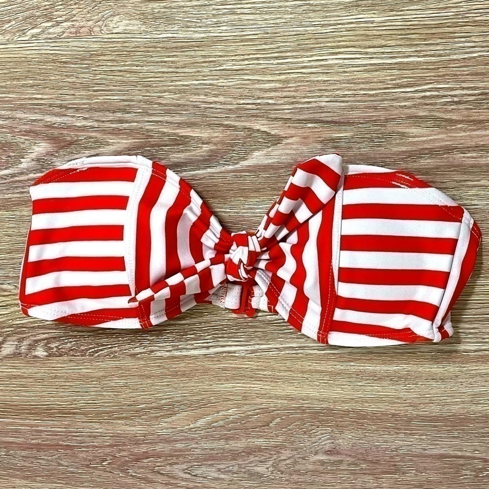 Forever 21 Striped Bikini Top